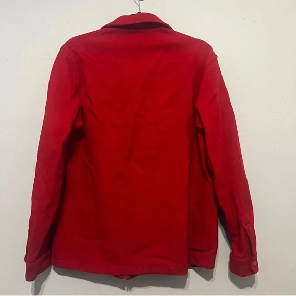 Vintage Boy Scouts of America Official Jacket Wool Red Mens Size Medium Jackets & Coats